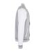 Blouson D'université Basic Homme Gris Chiné Blanc Build Your Brand-3