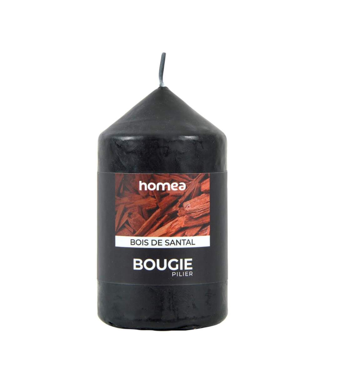 Bougie Pilier Essentiel II 11cm Bois de Santal-1