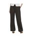 Pantalon fluide marron femme jdy leslie-1