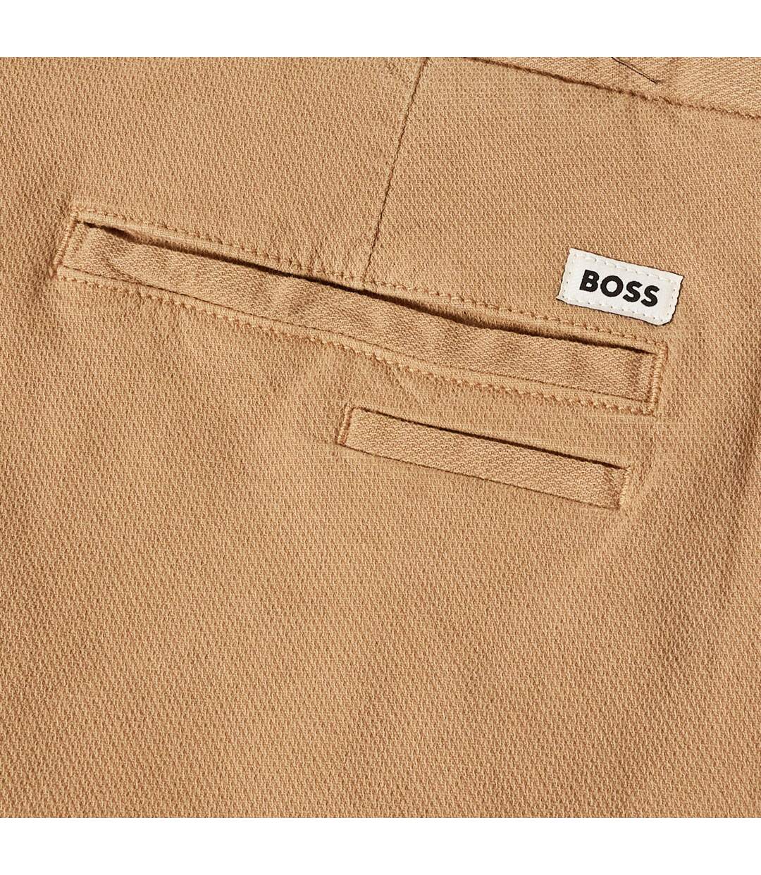 Pantalon Kaiton Homme Beige Boss-3