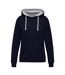 Sweat À Capuche Femme Noir Oxford Clair SG Originals-1