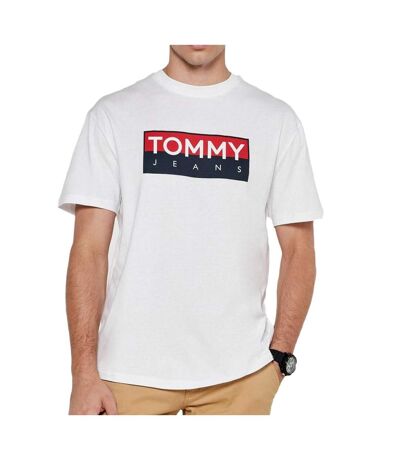 T-shirts blanc homme tommy hilfiger reg - 3xl