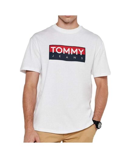 T-shirts blanc homme tommy hilfiger reg - 3xl