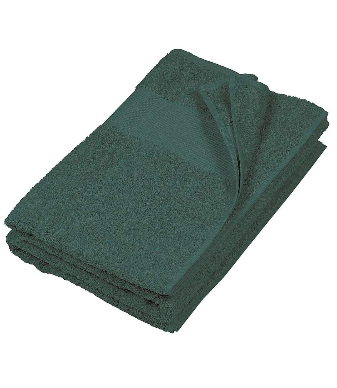 Serviette de toilette - K112 - vert foncé-1