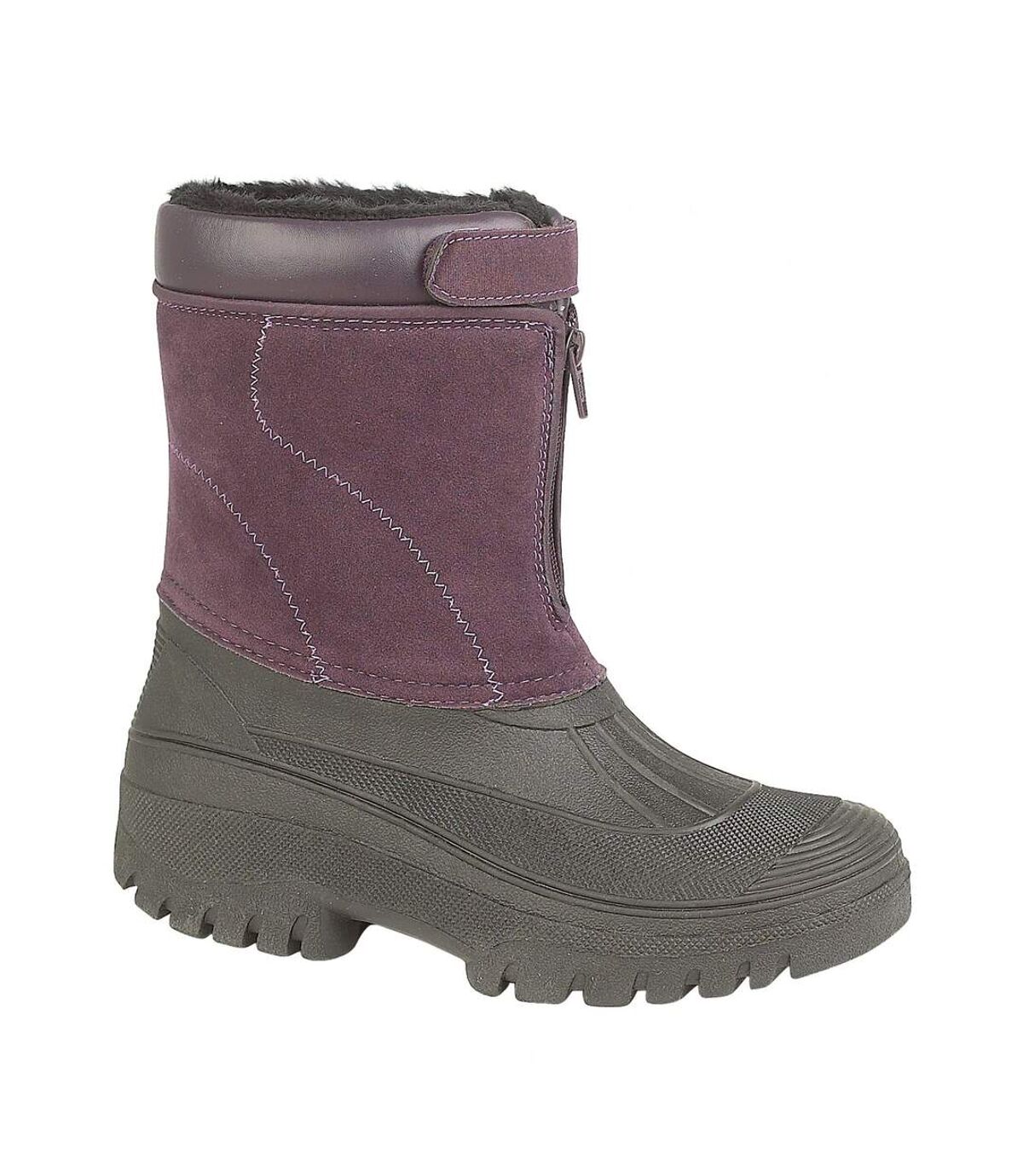 Cotswold Venture Waterproof Ladies Boot / Ladies Boots / Textile/Weather Wellingtons (Purple) - UTFS741