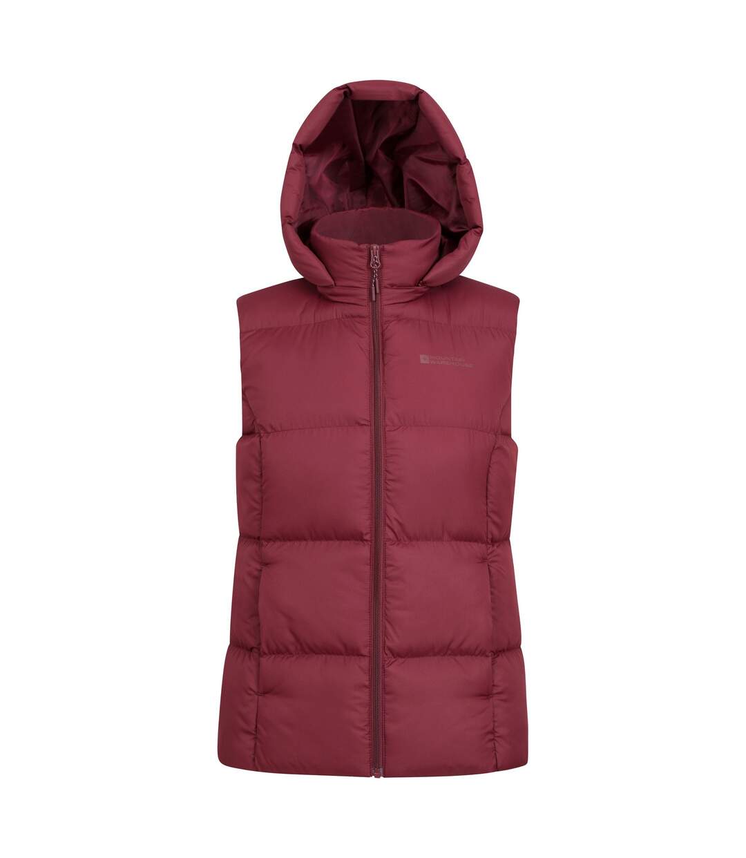 Womens/ladies astral ii padded gilet red Mountain Warehouse-1