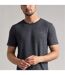 Mens Short Sleeve Luxury Pyjama Top Loungewear T-Shirt-3