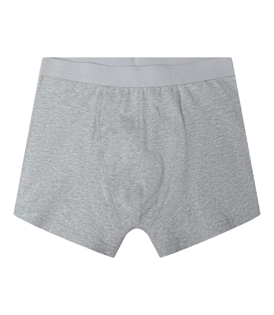 Boxers Motif/style Logo Homme Gris Noir Gris Foncé Minoti-4