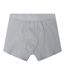 Boxers Motif/style Logo Homme Gris Noir Gris Foncé Minoti-4