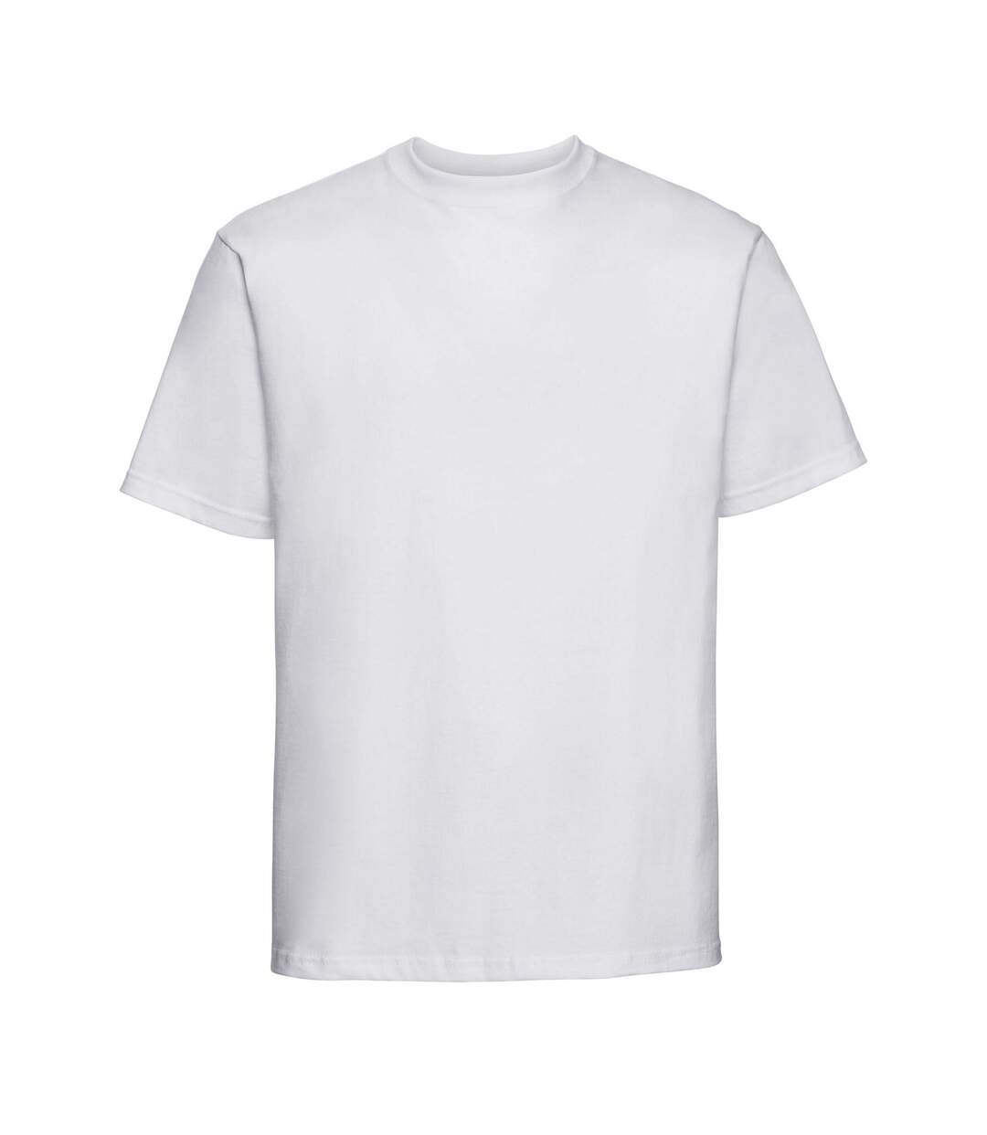 T-shirt classic homme blanc Russell