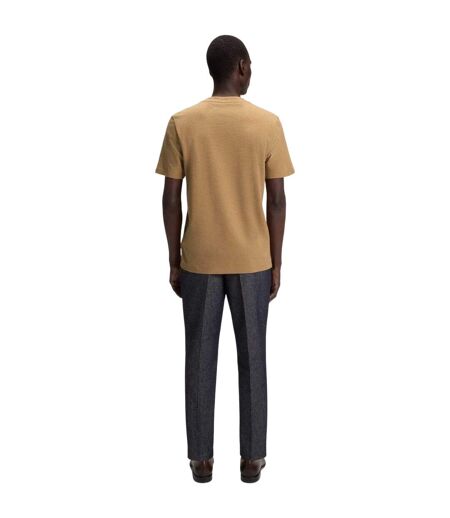 T-shirt Tiburt Homme Beige Hugo Boss