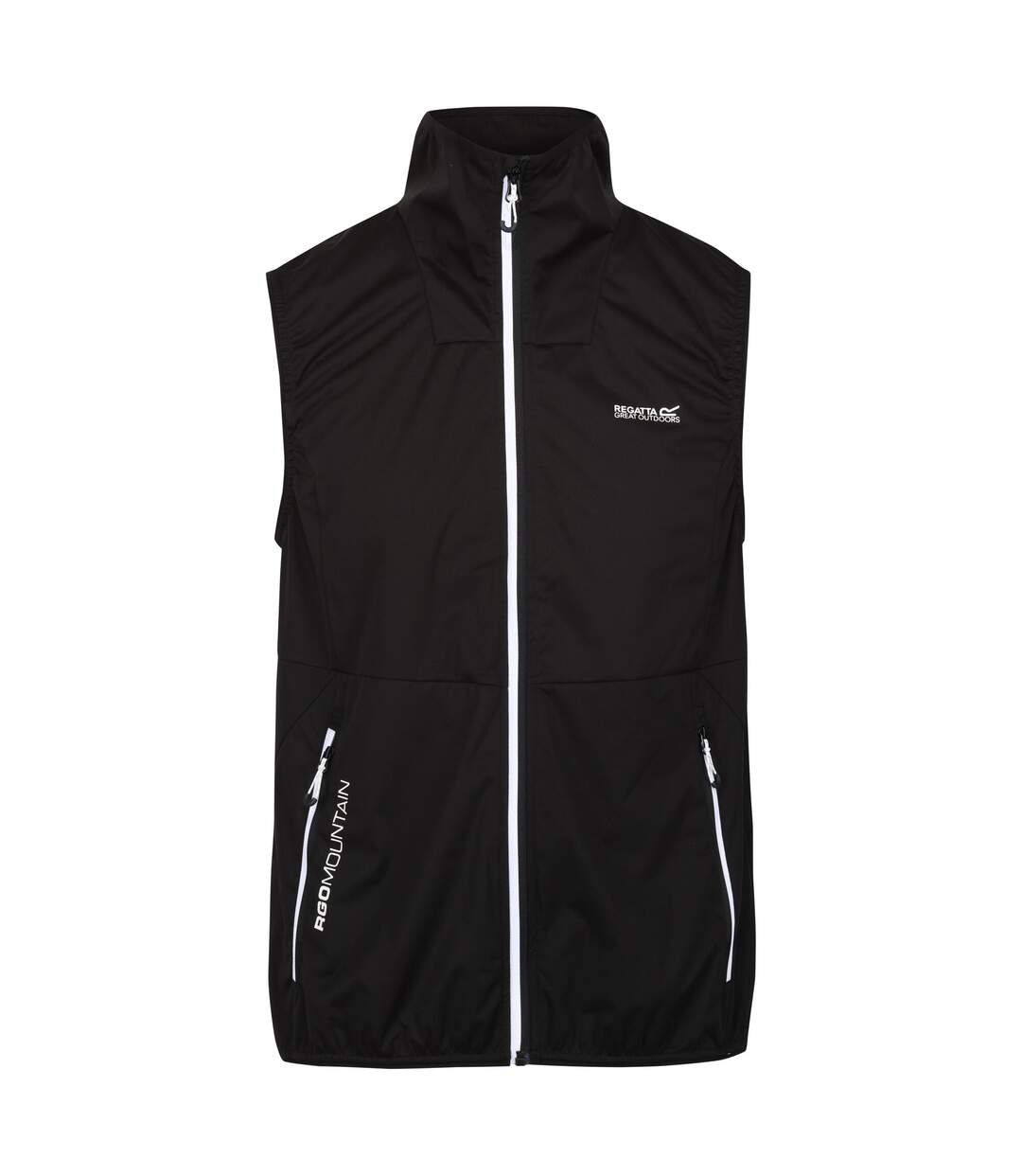 Mens Lankin V Softshell Gilet Black Regatta-2