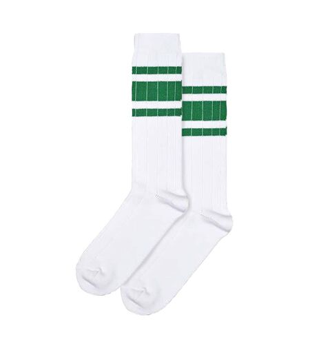 Classic Striped Chunky Rib Sport Socks for Men and Women