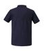 Mens Authentic Eco Polo Shirt French Navy Russell-2