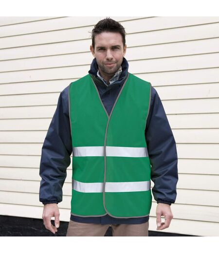 Gilet haute visibilité enhance adulte vert foncé SAFE-GUARD by Result