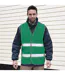 Gilet haute visibilité enhance adulte vert foncé SAFE-GUARD by Result-2