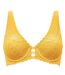 Soutien-gorge ampliforme coque moulée jaune Jeanne