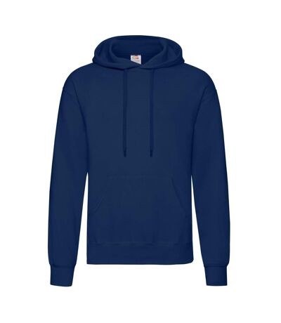 Fruit of the Loom Adultes Sweatshirt à capuche classique unisexe (Bleu marine) - UTPC3884