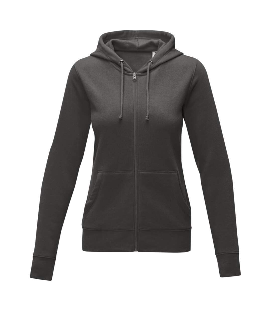 Veste à capuche theron femme gris pâle Elevate-1