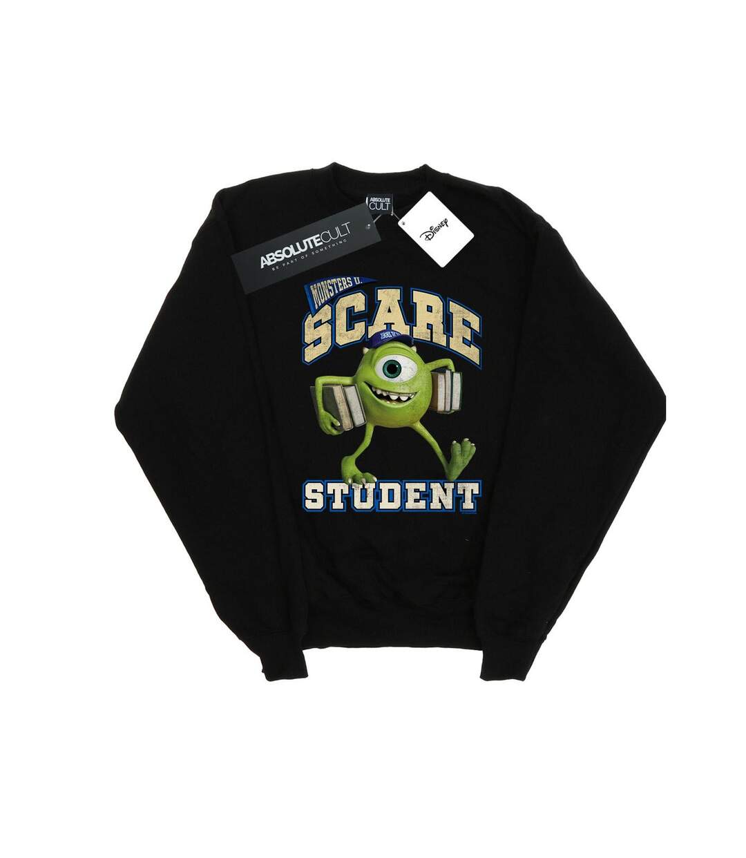 Disney Sweat-shirt Monsters University Scare Student Womens/Ladies (Noir) - UTBI29583-1