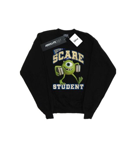 Disney Sweat-shirt Monsters University Scare Student Womens/Ladies (Noir) - UTBI29583