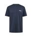 Mens Competition Logo Crew Neck T-shirt Navy Boss-2
