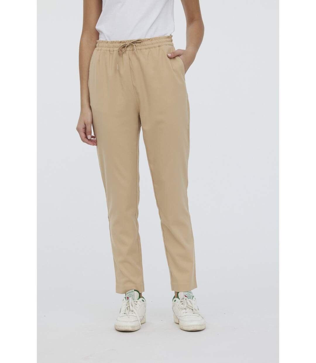 Pantalon GURI Vert bouteille-2