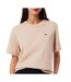 T-shirt beige femme lacoste tf7215-1