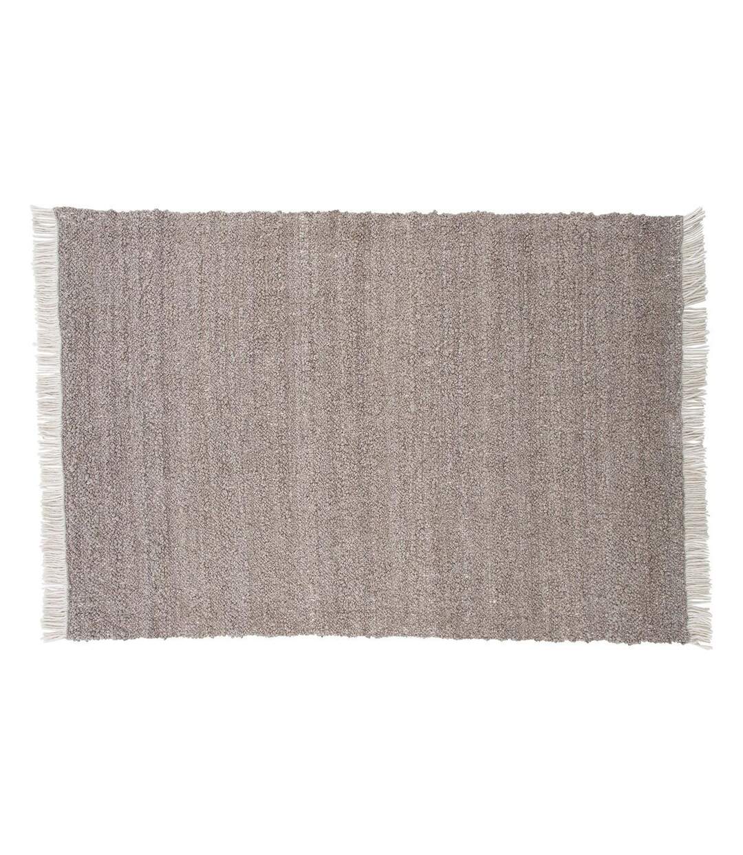Tapis Déco en Laine Betina 200x300cm Marron-1