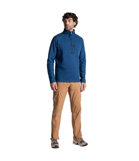 Mens Torney Iii Half Zip Fleece Juniper Berry Craghoppers