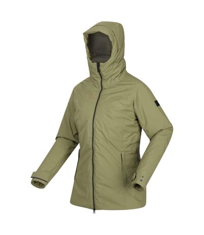 Womens/ladies Sanda Ii Waterproof Jacket Green Regatta