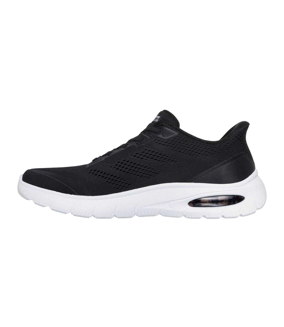 Mens Slipair Sum Trainers Black Skechers-2