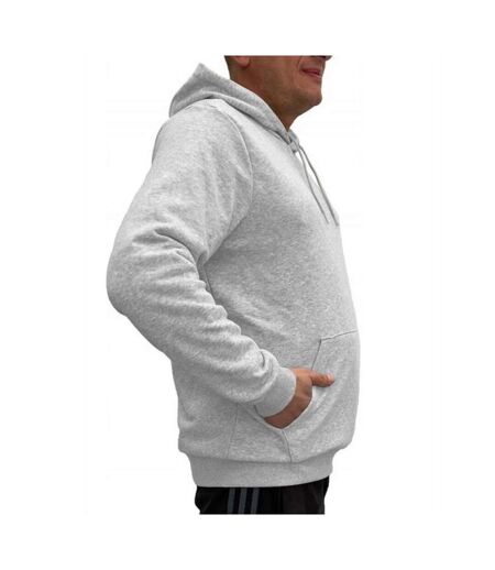 Sweat À Capuche Style Logo Essentials Homme Gris Puma