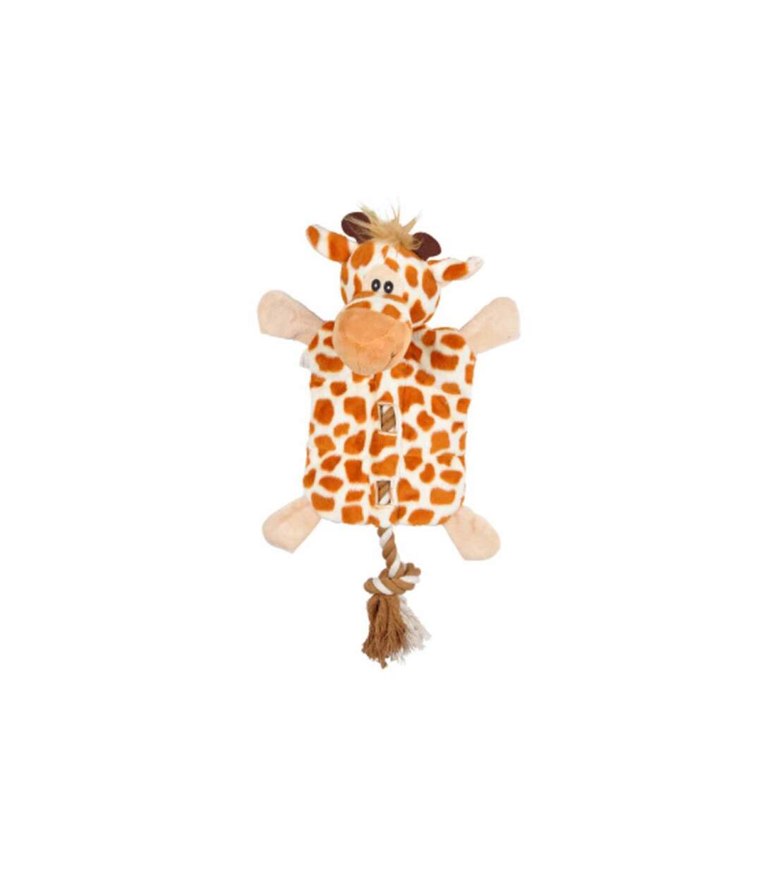 Peluche pour Chien Girafe 37cm Marron-1