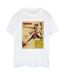 Disney Femme/Les femmes Big Hero 6 Baymax Honey Lemon Newspaper Coton Boyfriend T-Shirt (Blanc) - UTBI15513-1