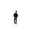 Pull Manches Raglan Homme Bleu Marine Threadbare-1