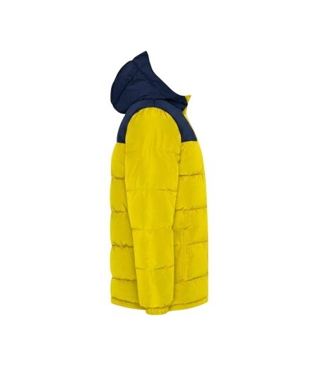 Veste Isolée Tallin Adulte Jaune Bleu Marine Foncé Roly