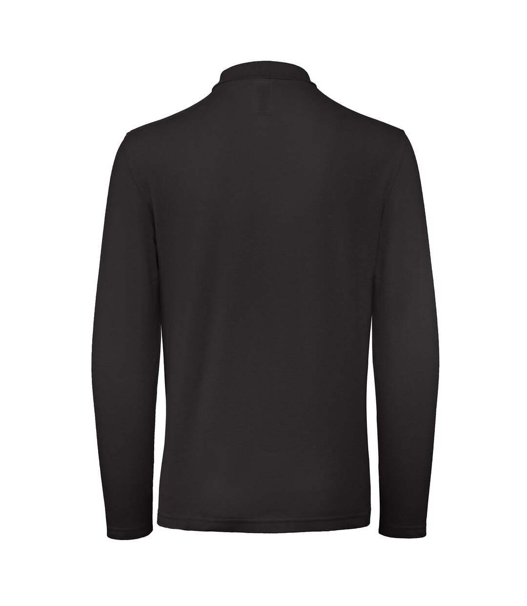 Polo à manches longues pour hommes de B&C Collection (Noir) - UTRW6356