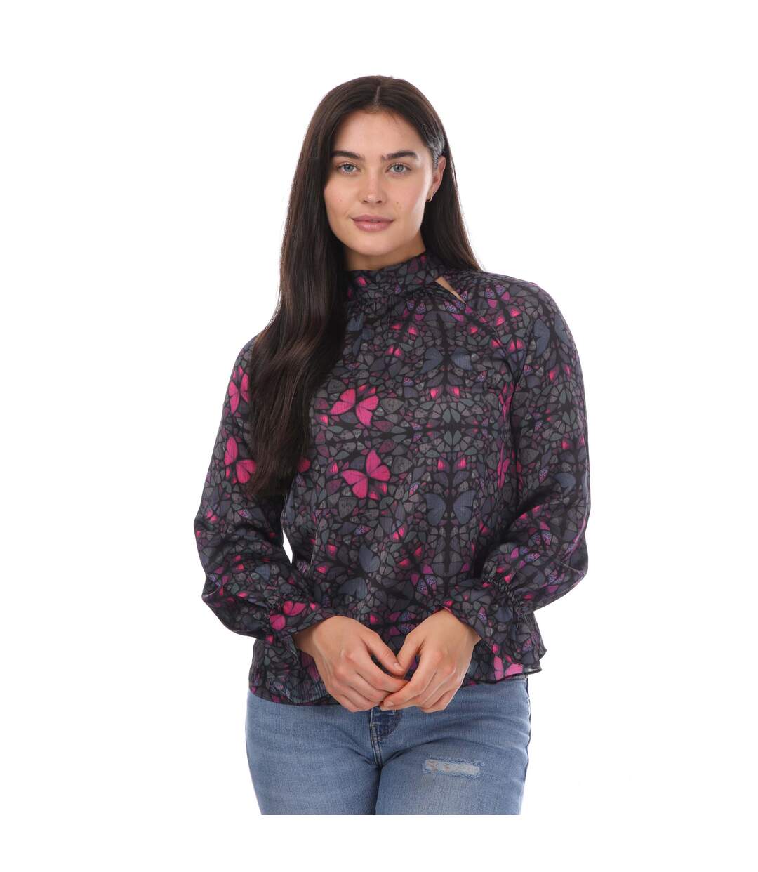 Blouse Heiydii Femme Noir Ted Baker-1