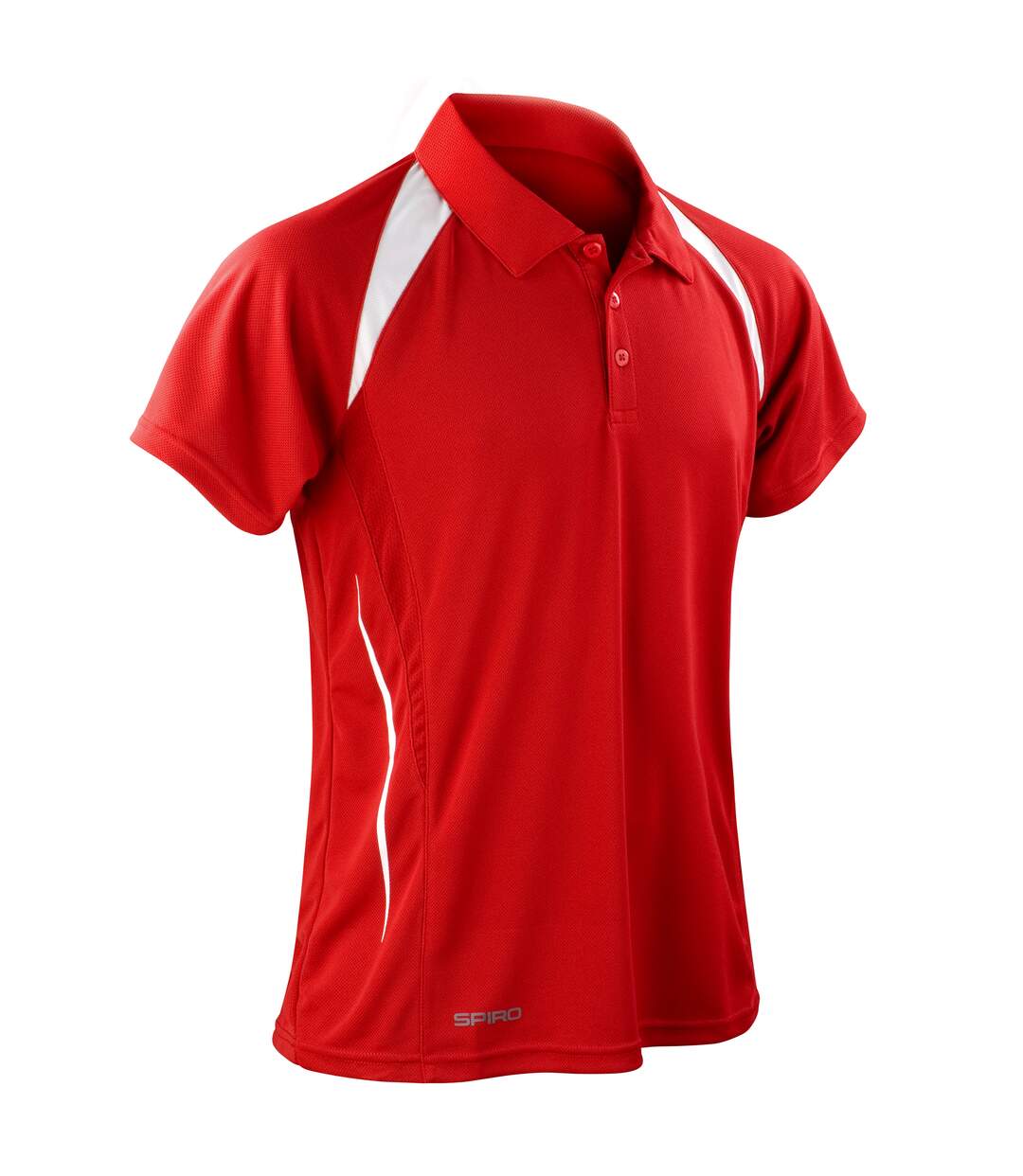 Spiro - Polo sport à manches courtes - Homme (Rouge/Blanc) - UTRW1470