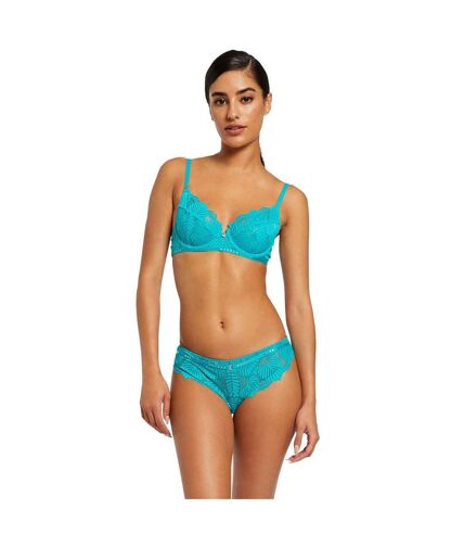 Culotte turquoise Zoe Dentelle