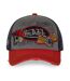 Casquette trucker filet effet usé avec patch et print Patches18 Vondutch-2