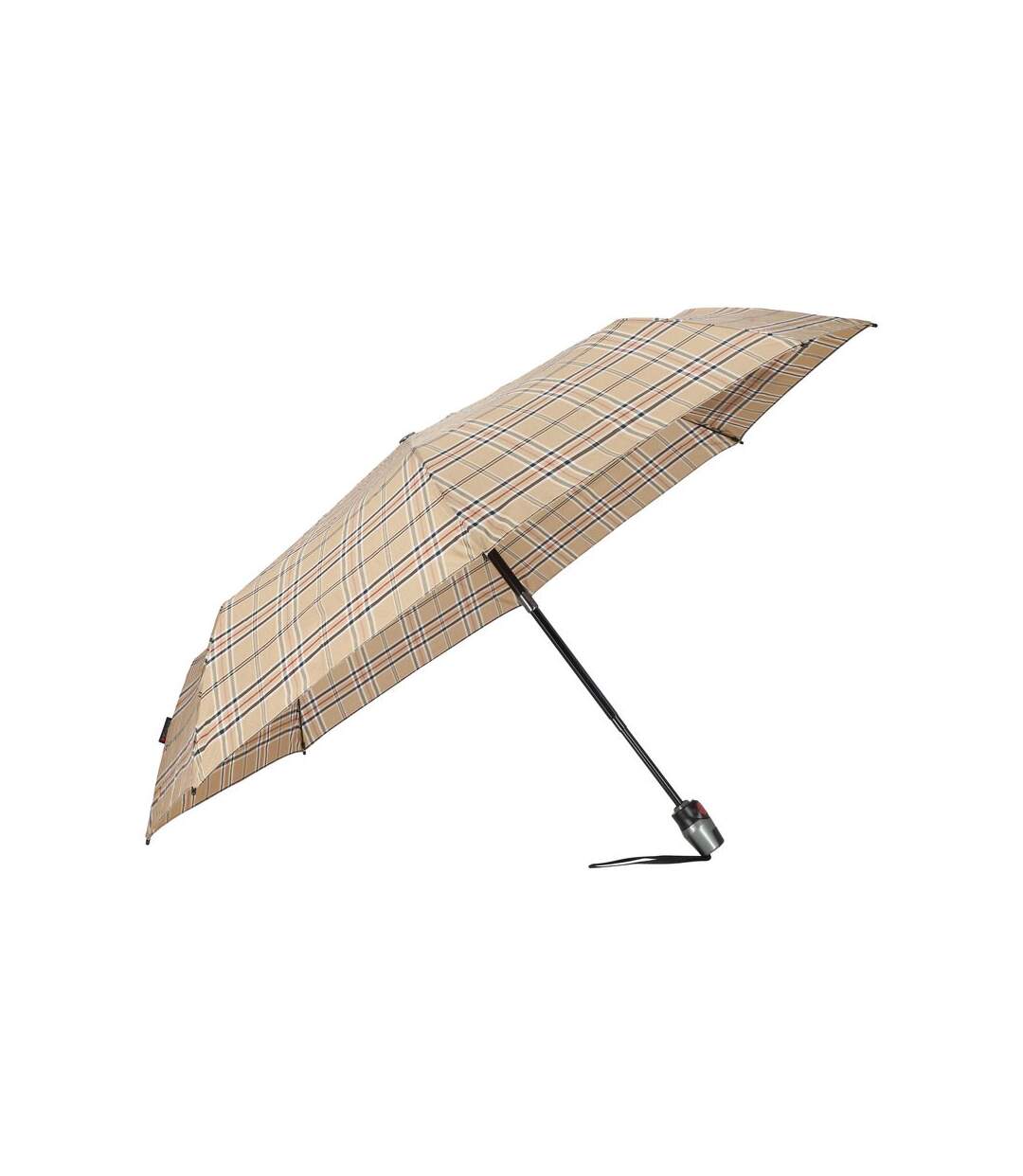 Knirps - Parapluie pliant T200 Medium Duomatic - check beige - 8938-2