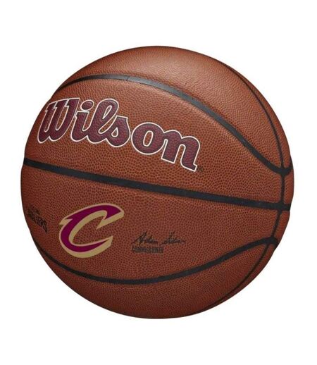 Ballon De Basket Motif/style Nba Team Alliance Cleveland Cavaliers Taille 7 Marron Wilson