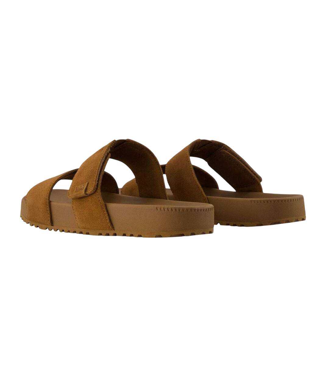 Mens Nico Suede Flat Sandals Dark Brown Toms-2