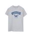 Disney Femmes/Ladies Lilo And Stitch Collegial Cotton Boyfriend T-Shirt (Gris sportif) - UTBI29699-1
