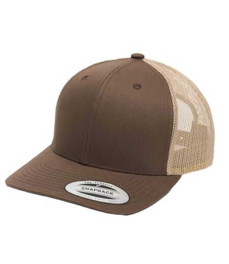 Casquette Trucker Marron Marron Flexfit