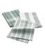 Lot de 3 Torchons Bayado 50x70cm Vert Cèdre-1