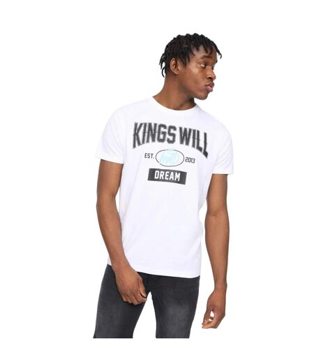 T-shirt knockout homme blanc Kings Will Dream