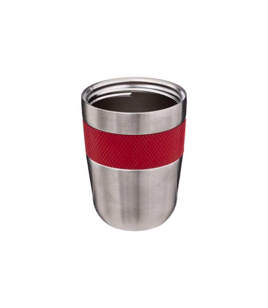Mug Isolant Hermétique Silicone 0,25L Rouge-2